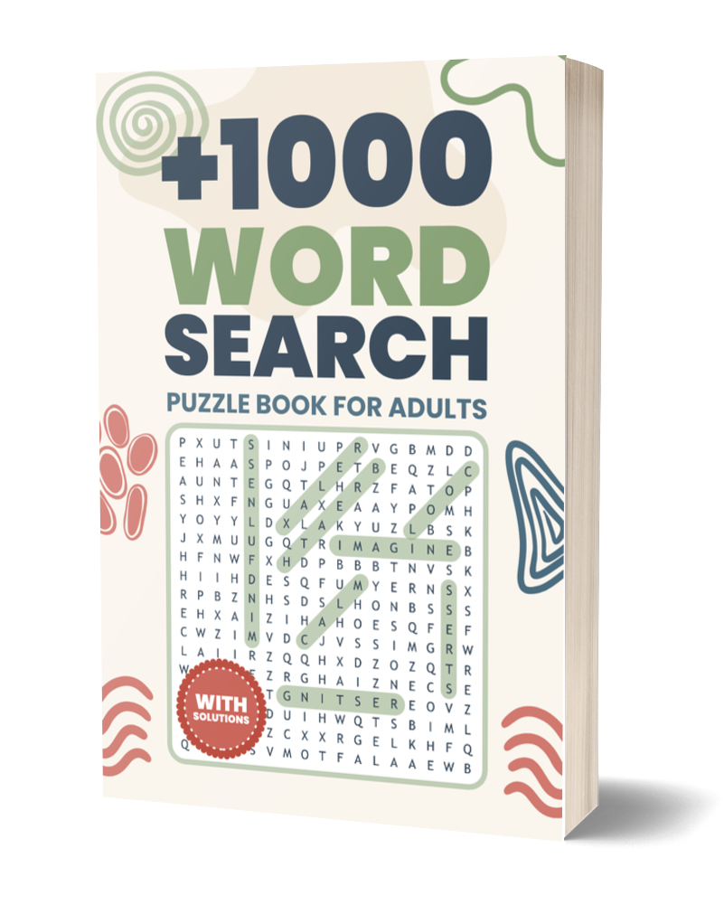 1000 Word Search Book